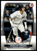 Oswaldo Cabrera #32 2023 Bowman New York Yankees RC
