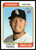 Carlos Pérez #351 2023 Topps Heritage Chicago White Sox RC