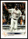 Jose Siri #76 2022 Topps UK Edition Houston Astros RC