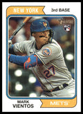 Mark Vientos #124 2023 Topps Heritage New York Mets RC