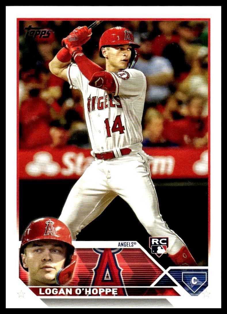Logan O'Hoppe #363 2023 Topps Los Angeles Angels RC