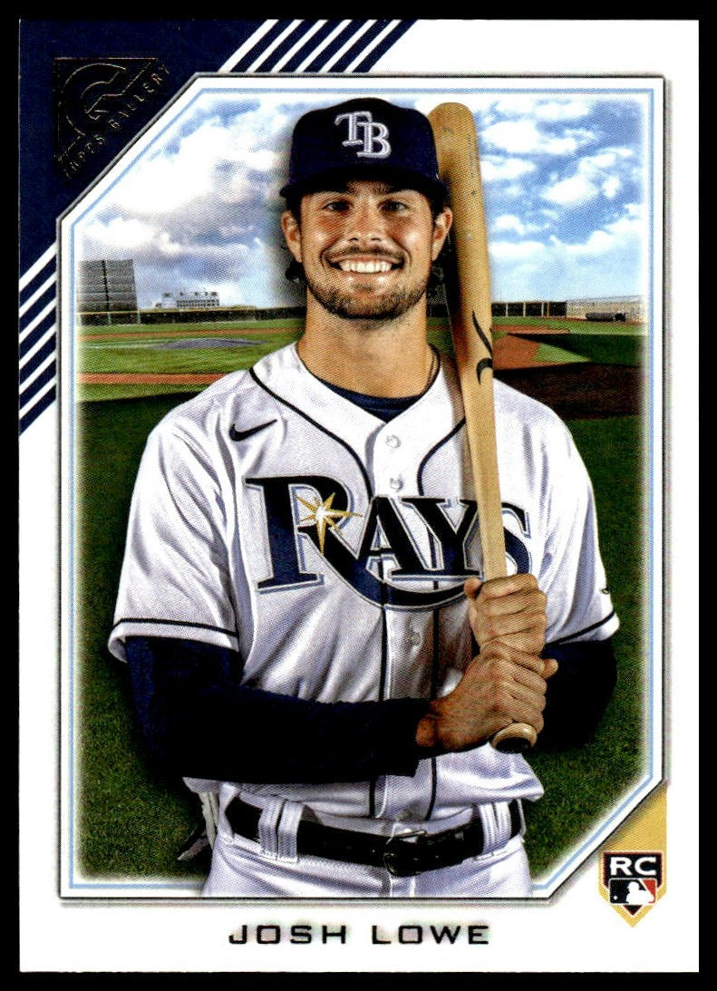 Josh Lowe #16 2022 Topps Gallery Tampa Bay Rays RC