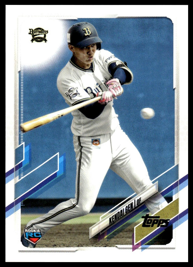 Kendai Gen #61 2021 Topps NPB Orix Buffaloes RC