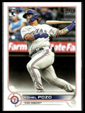 Yohel Pozo #649 2022 Topps Texas Rangers RC