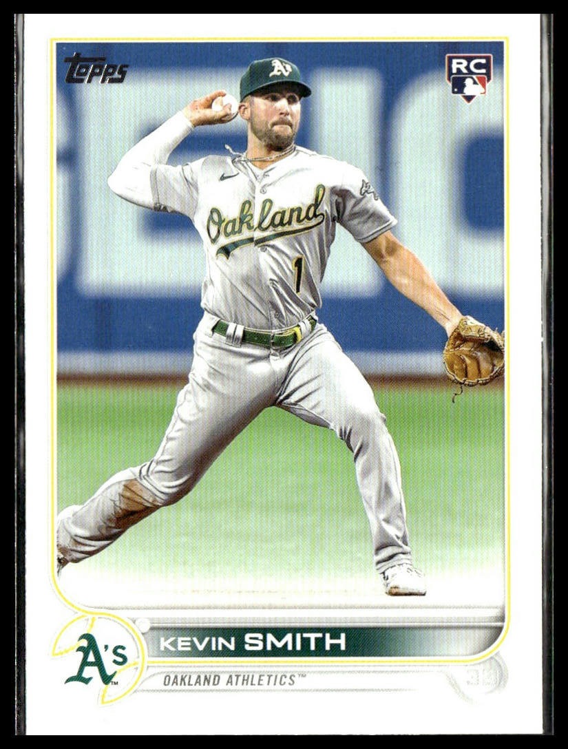 Kevin Smith #US217 2022 Topps Update Oakland Athletics RC