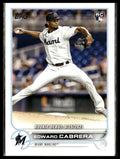 Edward Cabrera #US231 2022 Topps Update Miami Marlins