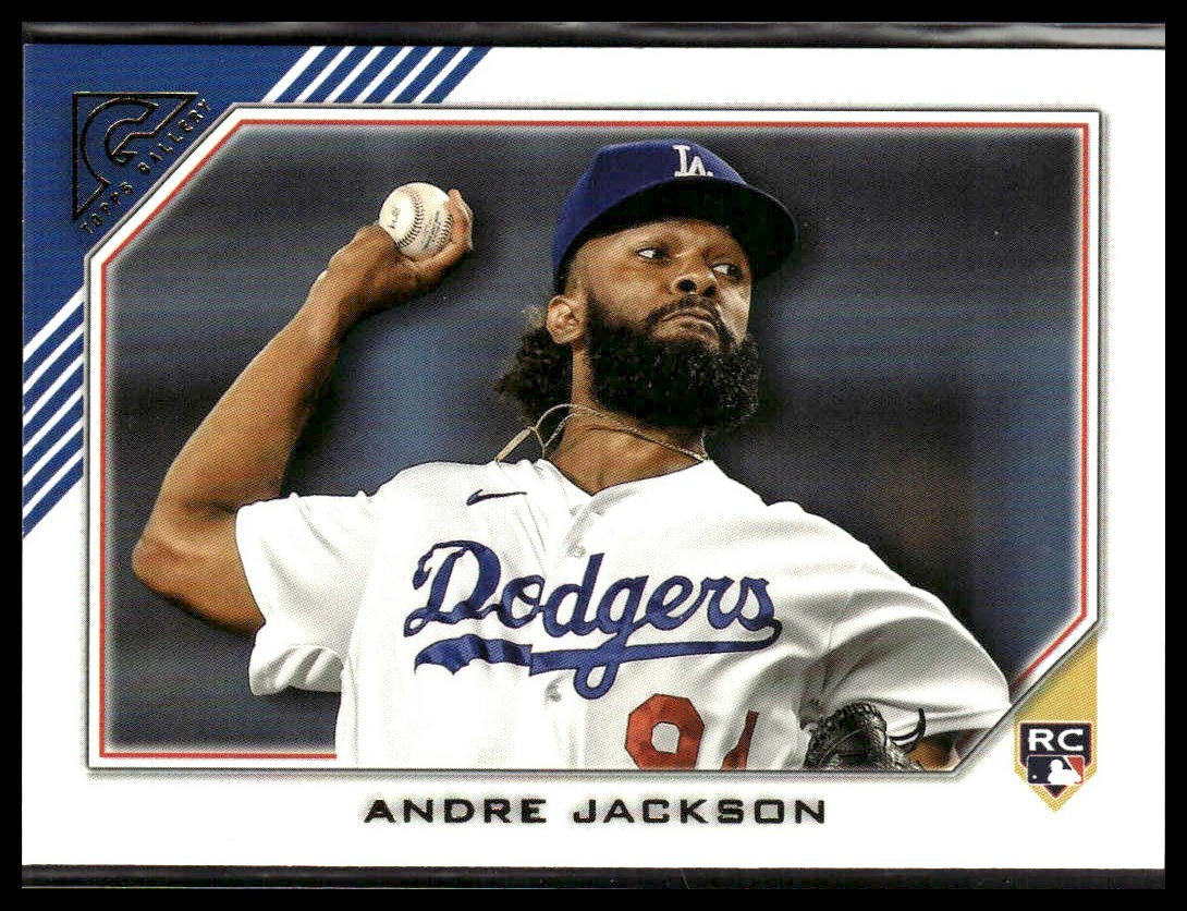 Andre Jackson #130 2022 Topps Gallery Los Angeles Dodgers RC