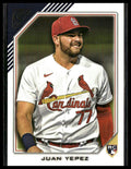 Juan Yepez #156 2022 Topps Gallery St. Louis Cardinals RC