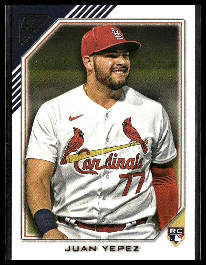Juan Yepez #156 2022 Topps Gallery St. Louis Cardinals RC