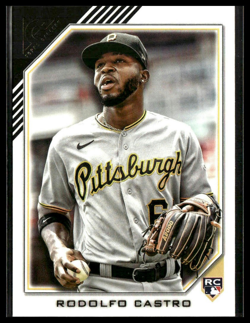 Rodolfo Castro #72 2022 Topps Gallery Pittsburgh Pirates RC