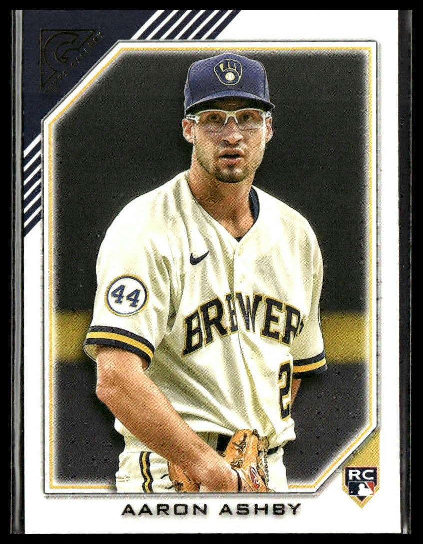Aaron Ashby #139 2022 Topps Gallery Milwaukee Brewers RC