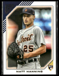 Matt Manning #117 2022 Topps Gallery Detroit Tigers RC