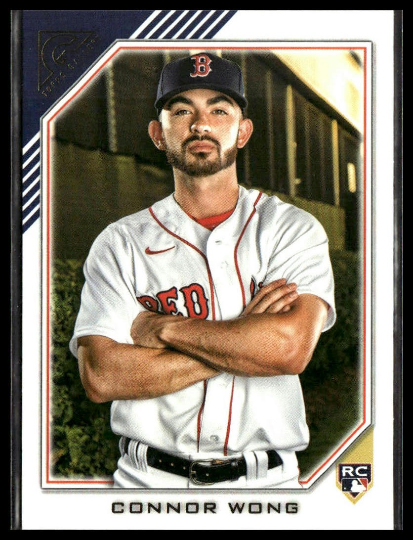 Connor Wong #74 2022 Topps Gallery Boston Red Sox RC