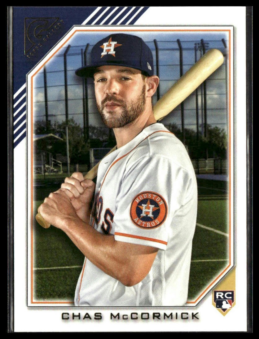 Chas McCormick #198 2022 Topps Gallery Houston Astros RC