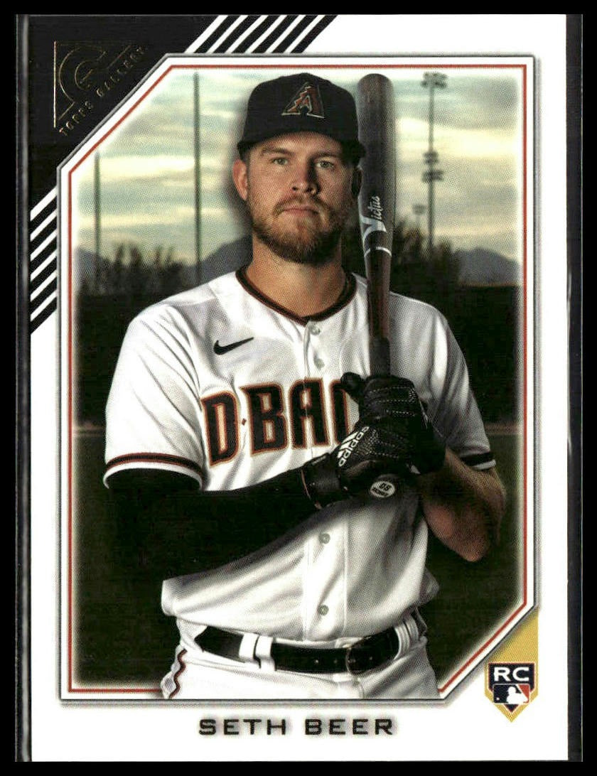 Seth Beer #17 2022 Topps Gallery Arizona Diamondbacks RC