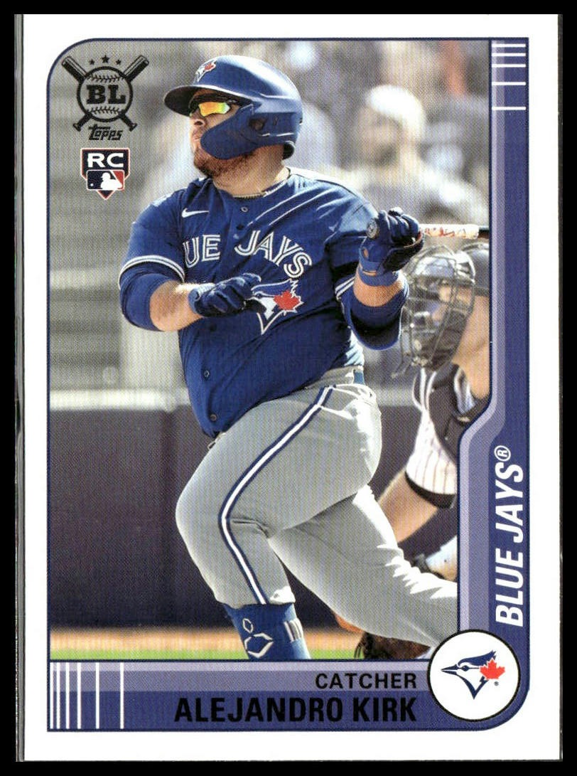 Alejandro Kirk #231 2021 Topps Big League Toronto Blue Jays RC