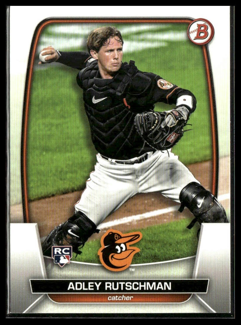 Adley Rutschman #40 2023 Bowman Baltimore Orioles RC