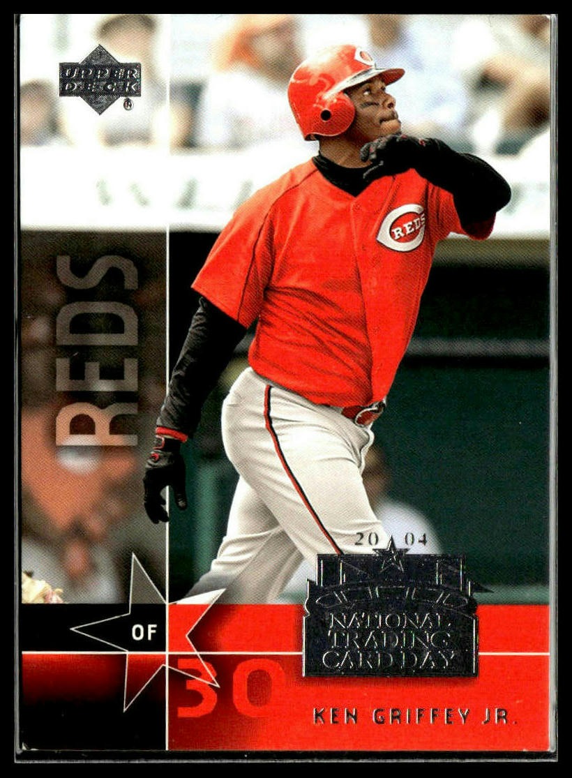 Ken Griffey Jr. #UD-5 2004 National Trading Card Day Cincinnati Reds