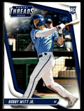 Bobby Witt Jr. #13 Threads 2022 Panini Chronicles Kansas City Royals