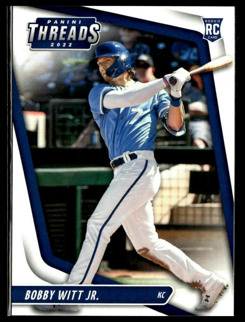 Bobby Witt Jr. #13 Threads 2022 Panini Chronicles Kansas City Royals