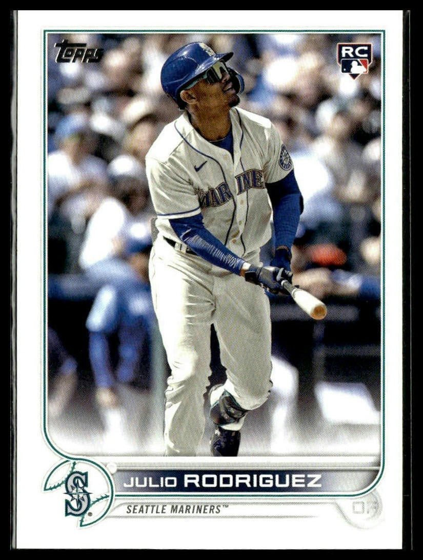 Julio Rodriguez #US44 2022 Topps Update Seattle Mariners RC