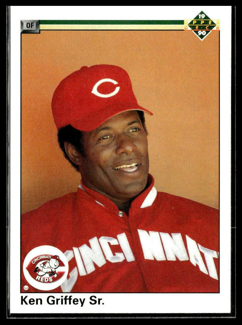 Ken Griffey, Sr. #682 1990 Upper Deck Cincinnati Reds