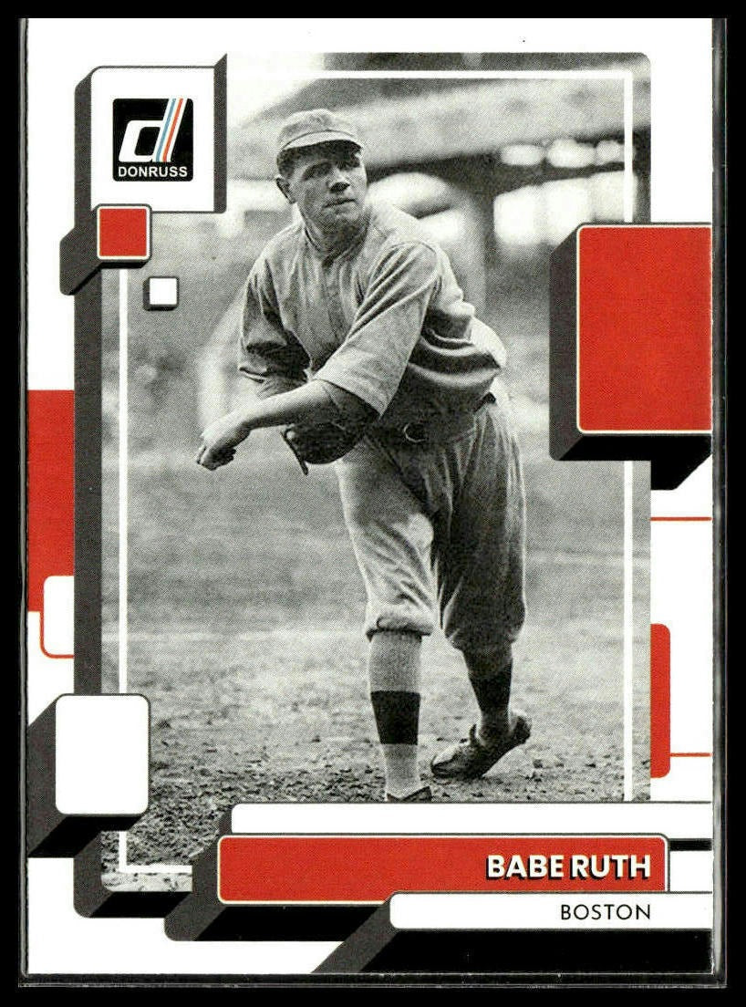 Babe Ruth #229b 2022 Donruss Boston Red Sox