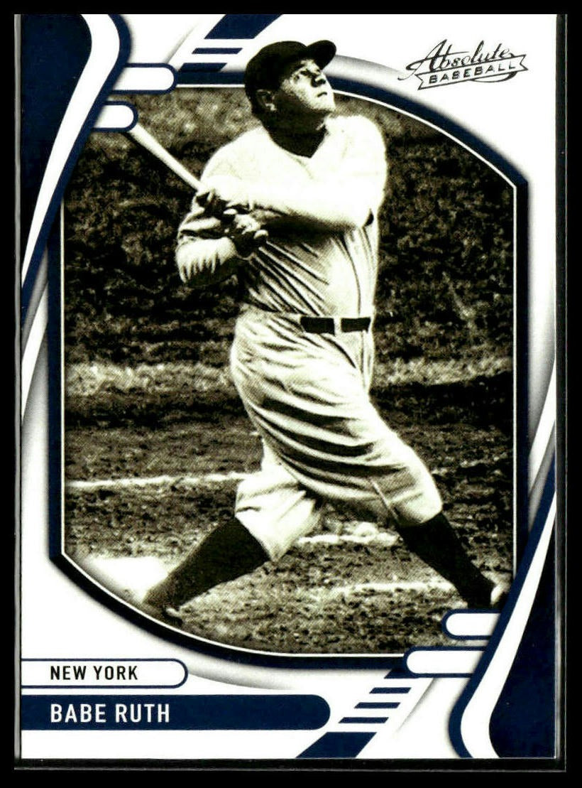 Babe Ruth #PO-1 Power Retail 2021 Panini Absolute New York Yankees