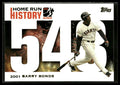 Barry Bonds #BB 548 Barry Bonds Home Run History 2005 Topps Giants