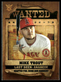 Mike Trout #WT-1 Wanted 2021 Topps Big League Los Angeles Angels