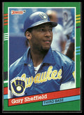 Gary Sheffield #751b 1991 Donruss Milwaukee Brewers