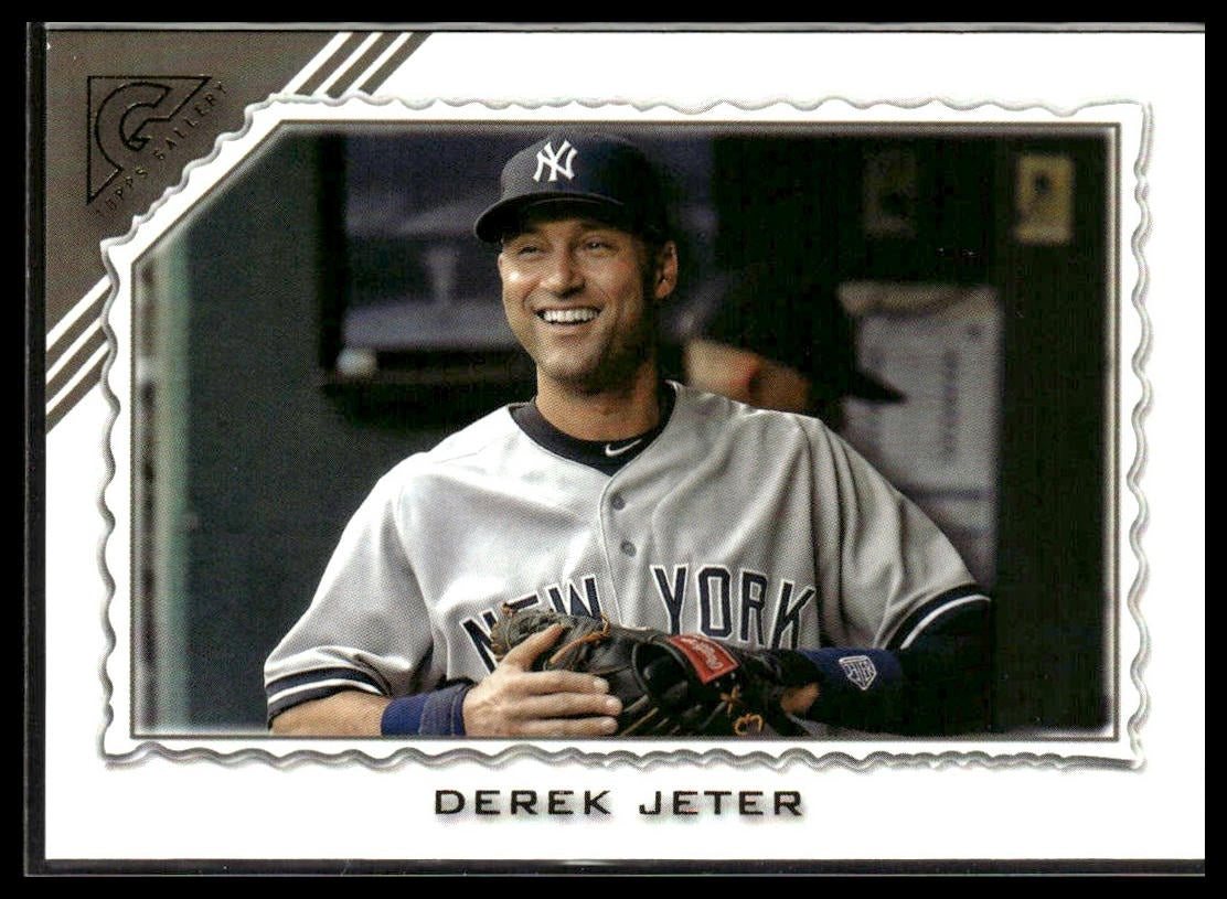 Derek Jeter #185 2022 Topps Gallery New York Yankees