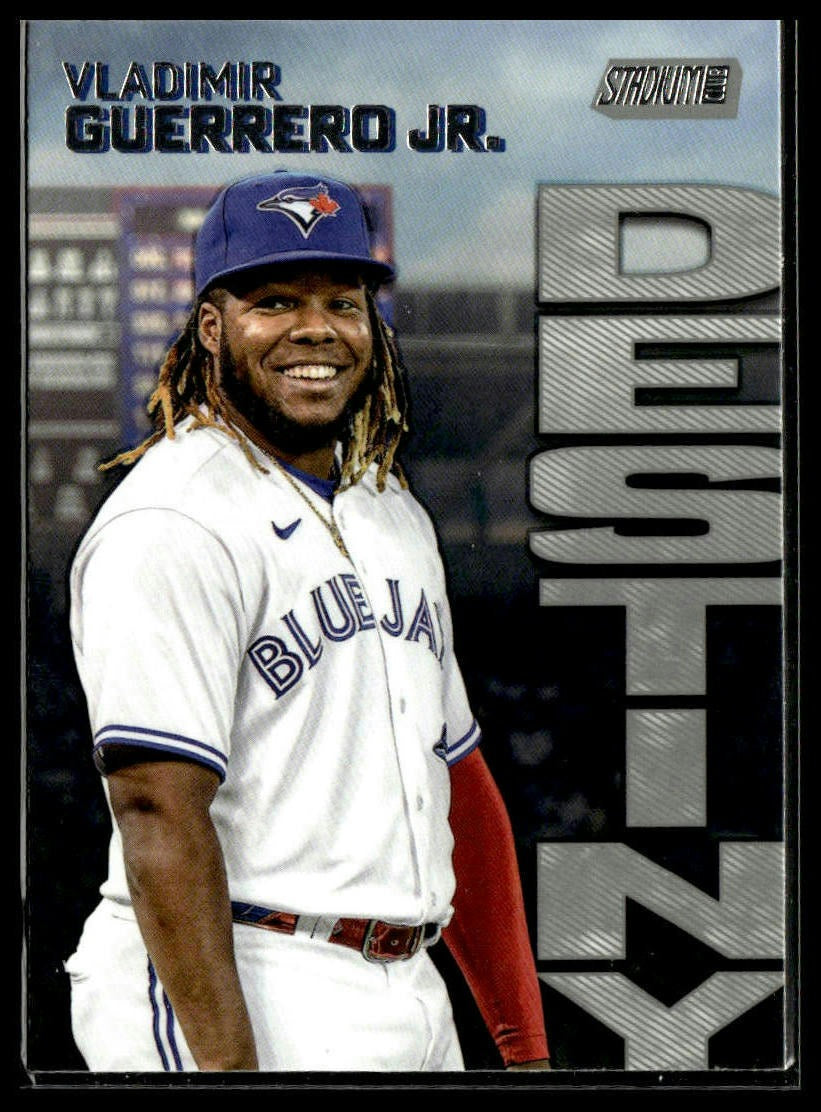 Vladimir Guerrero Jr. #6B Dynasty and Destiny 2022 Stadium Club Blue Jays