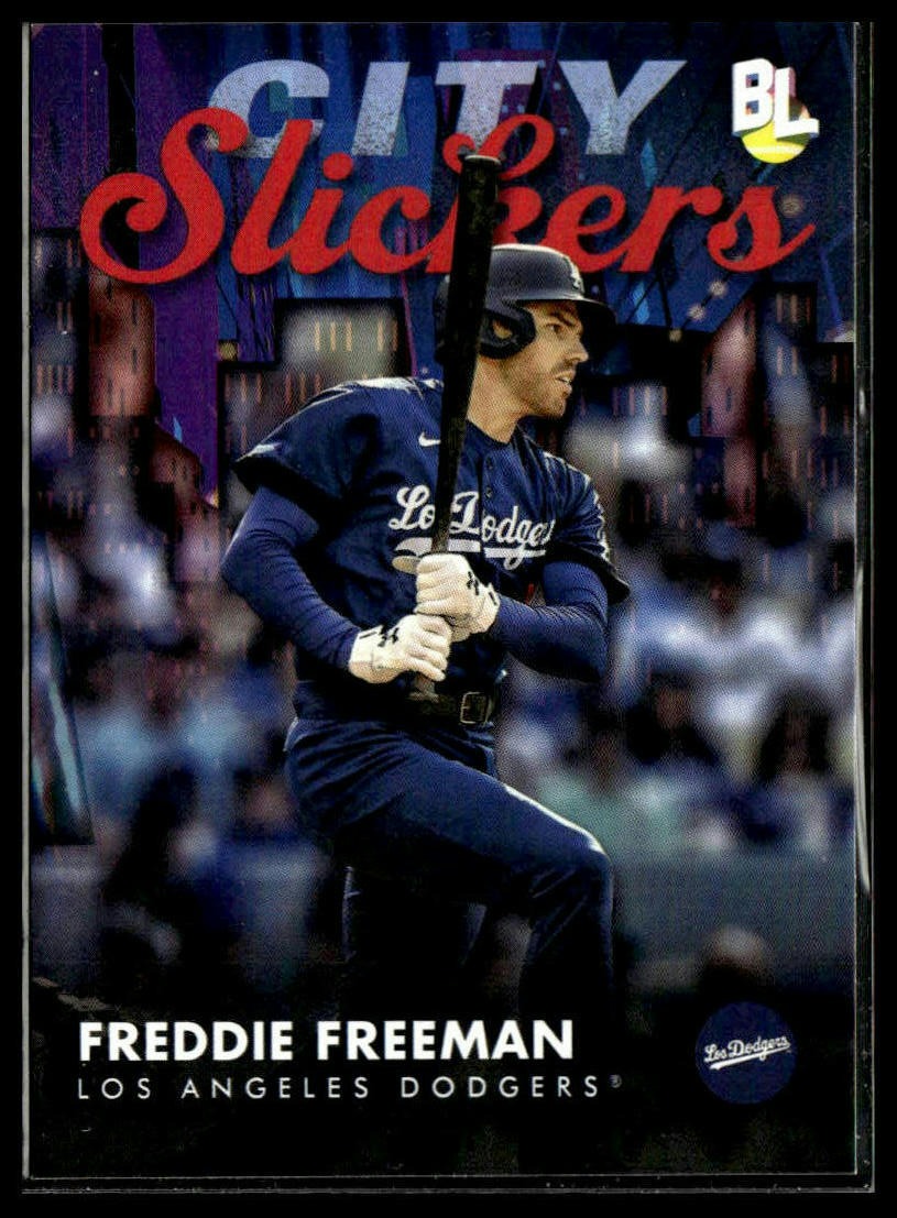 Freddie Freeman #CS-14 City Slickers 2023 Topps Big League Los Angeles Dodgers