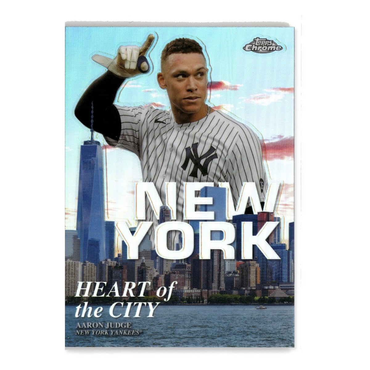 Aaron Judge #HOC-13 Heart of the City 2022 Topps Chrome New York Yankees