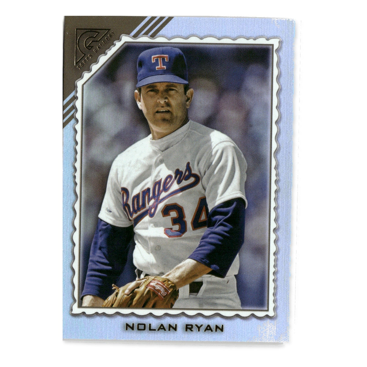 Nolan Ryan #136 Rainbow Foil 2022 Topps Gallery Texas Rangers