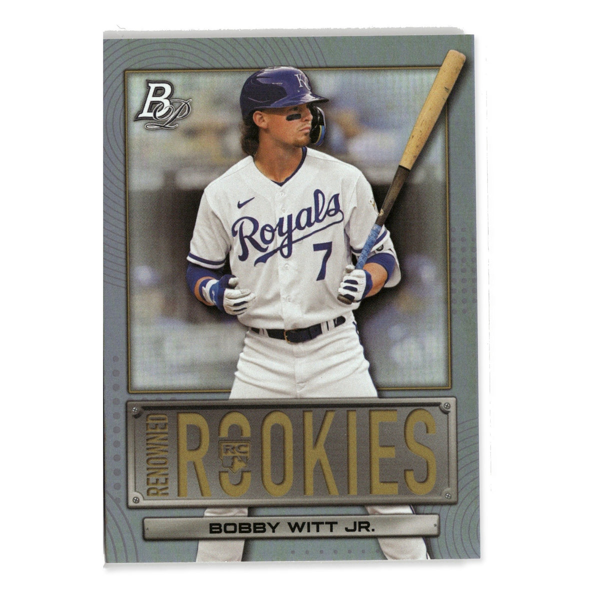 Bobby Witt Jr. #RR-13 Renowned Rookies 2022 Bowman Platinum Kansas City Royals
