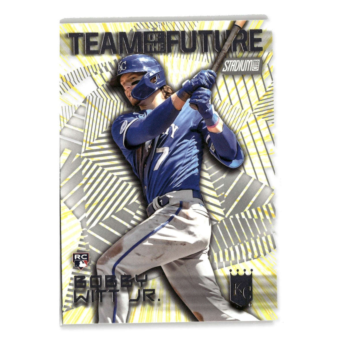 Bobby Witt Jr. #TOF-7 Team of the Future 2022 Stadium Club Kansas City Royals