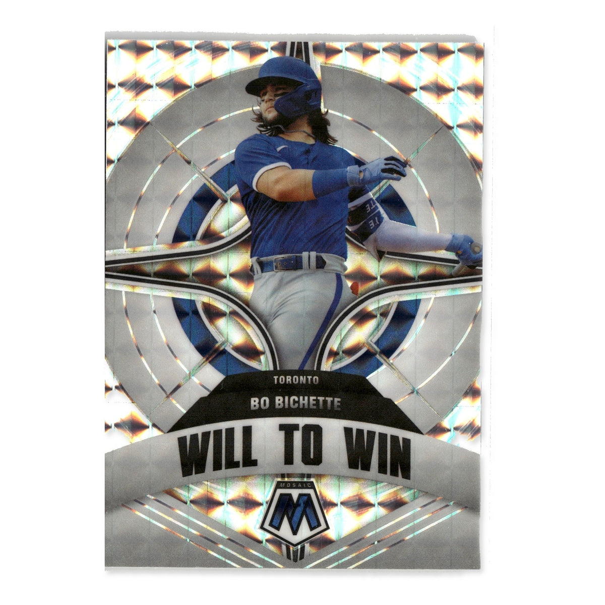 Bo Bichette #WW-4 Will to Win Mosaic 2022 Panini Mosaic Toronto Blue Jays