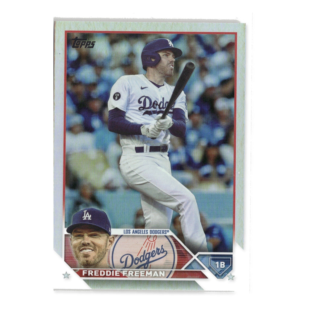 Freddie Freeman #200 Rainbow Foil 2023 Topps Los Angeles Dodgers