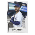 George Springer #T-24 Triumvirates 2022 Stadium Club Toronto Blue Jays