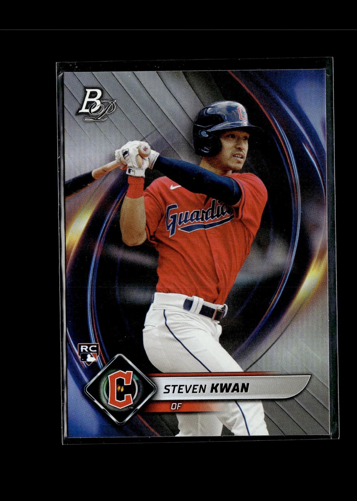 Steven Kwan #66 2022 Bowman Platinum Cleveland Guardians RC