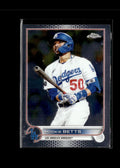 Mookie Betts #100 2022 Topps Chrome Los Angeles Dodgers