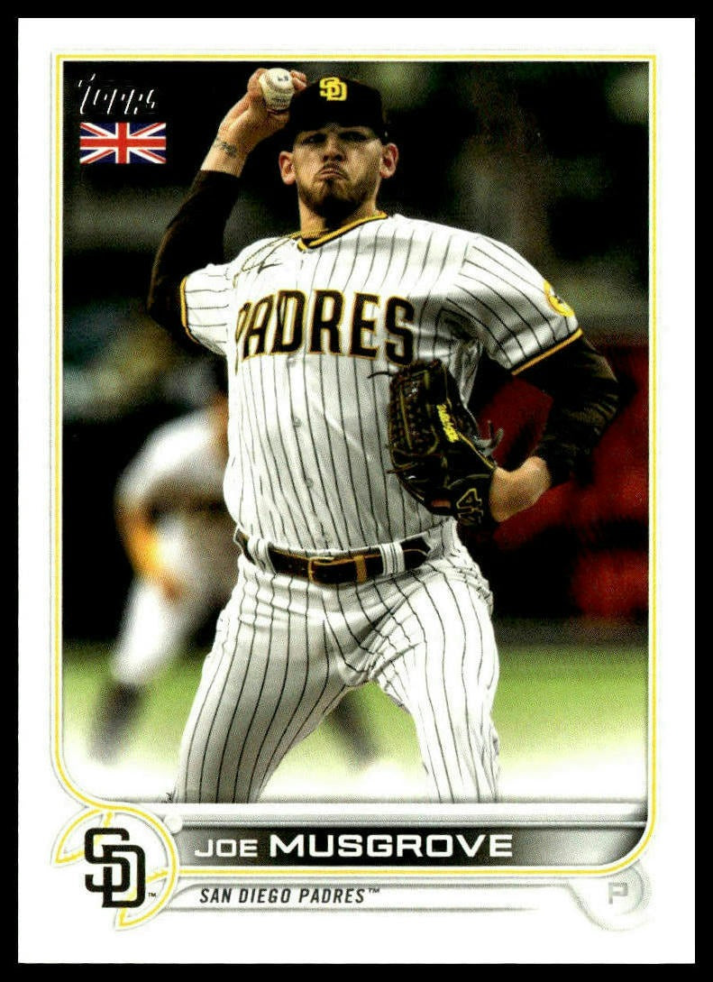Joe Musgrove #74 2022 Topps UK Edition San Diego Padres