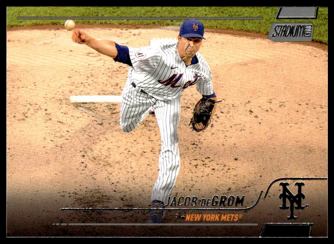 Jacob deGrom #125 2022 Stadium Club New York Mets