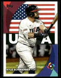 Kyle Schwarber #WBC-36 2023 World Baseball Classic Stars 2023 Topps