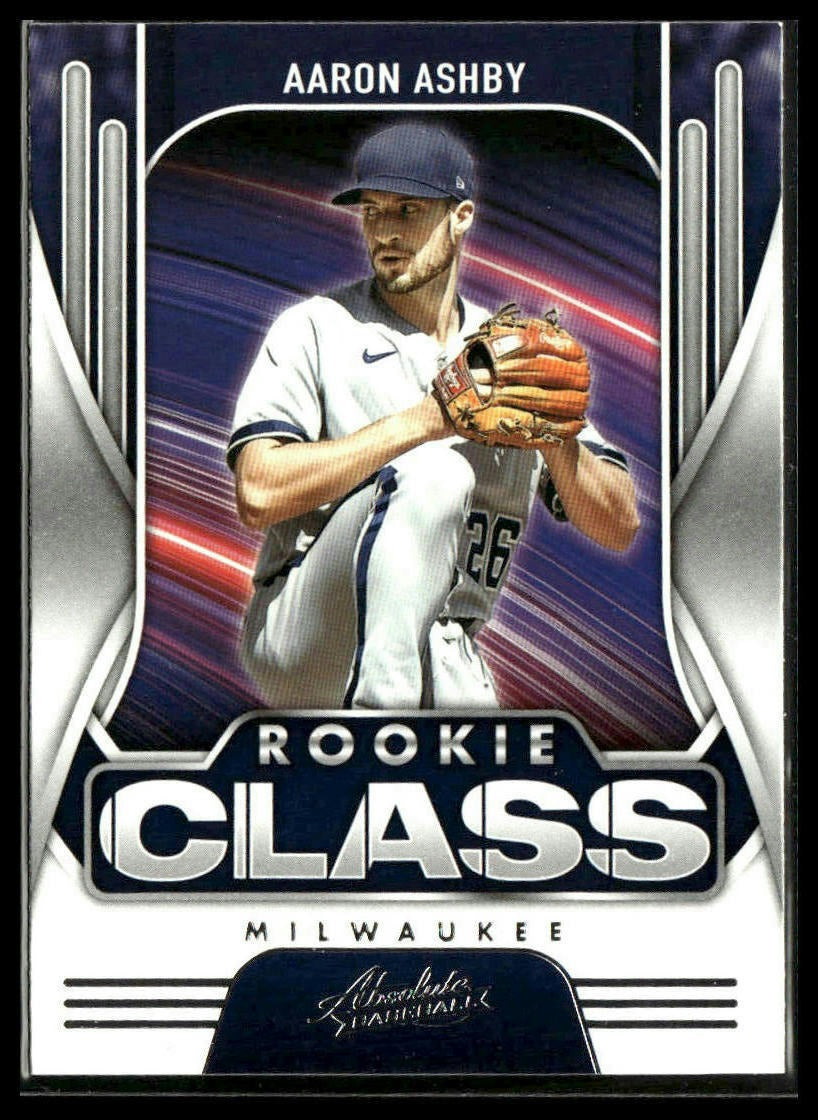 Aaron Ashby #RC-12 Rookie Class Retail 2022 Panini Absolute Milwaukee Brewers
