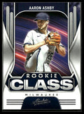 Aaron Ashby #RC-12 Rookie Class Retail 2022 Panini Absolute Milwaukee Brewers