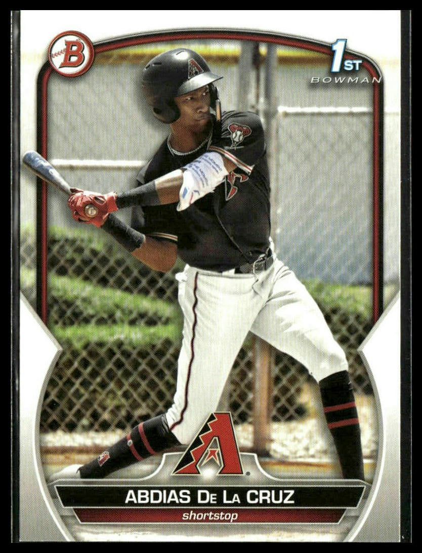 Abdias De La Cruz #BP-34 Prospects 2023 Bowman Arizona Diamondbacks