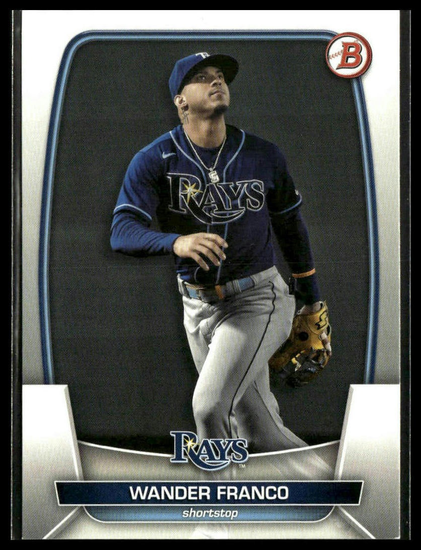 Wander Franco #97 2023 Bowman Tampa Bay Rays